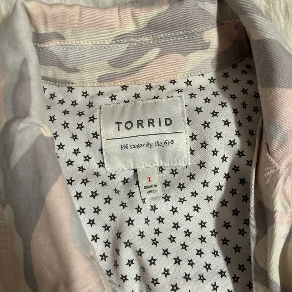 Torrid pink Camo jacket. - Picture 10 of 11
